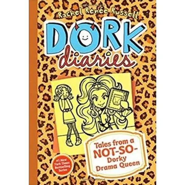 USED Book - Dork Diaries:Tales From a Not-so-dorky Drama Queen #9 by Rachel Renée Russell (Hardcover)
