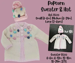 Handknit Sweaters & Hats (Multiple Options)