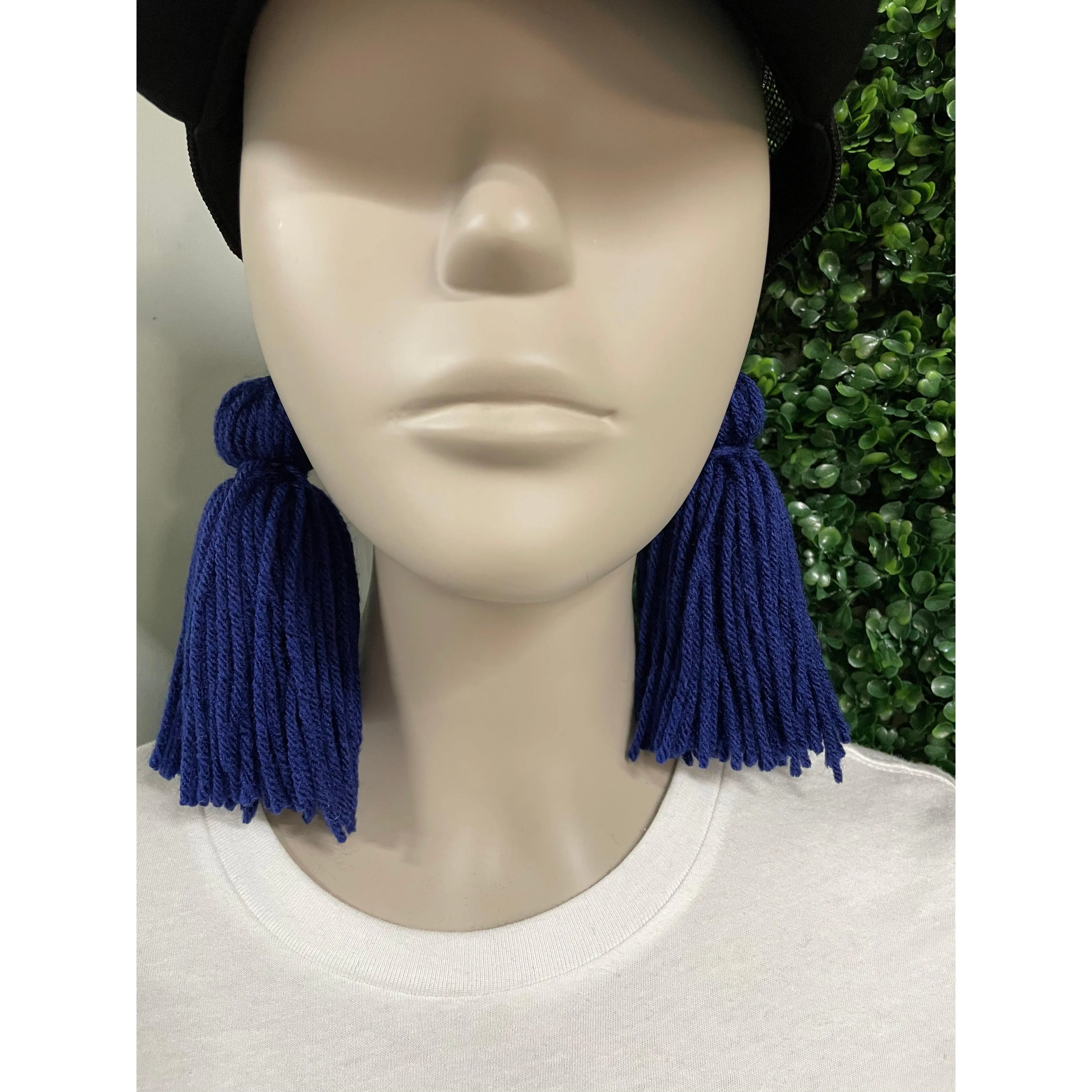 Navy Tassel