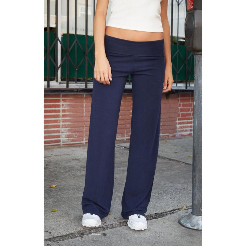 John Galt Women's Navy Priscilla Flare Pants