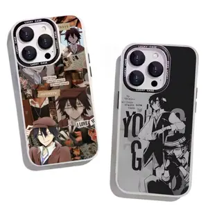 Anime Bungo Stray Dogs Phone Cases For iPhone 17 16 15 14 13 12 11 Promax Pro Air Plus Laser IMD Shockproof Cover Protection Gifts For Christmas Halloween Birthday