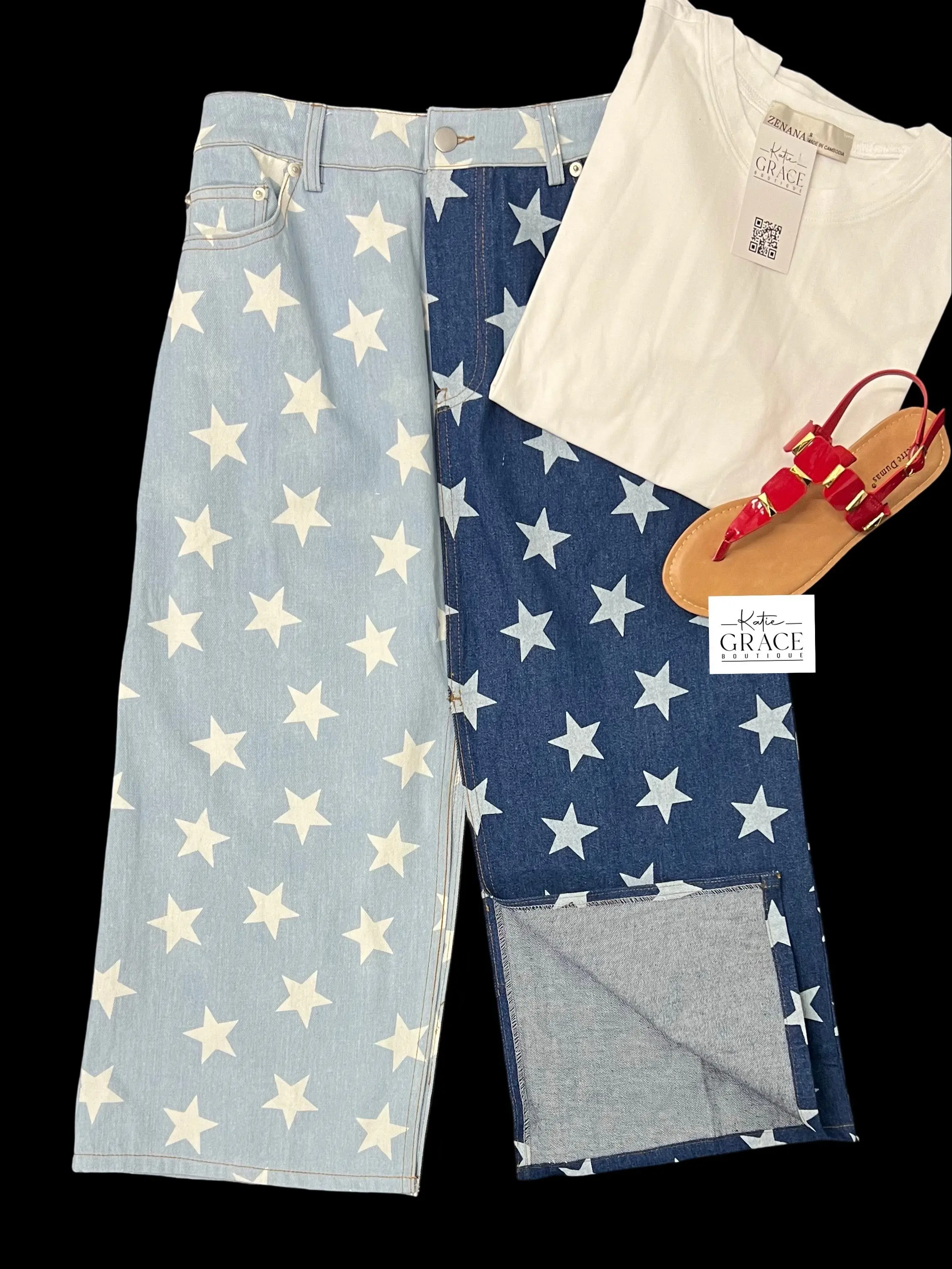 "Starla" Denim Skirt