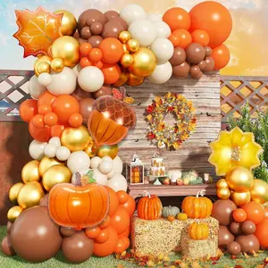 Fall Balloon Garland Kit Thanksgiving Baby Shower Birthday Party Decorations