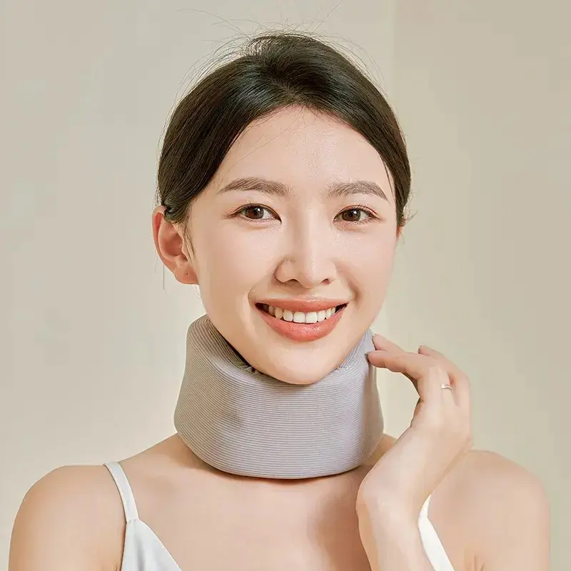 Neck Brace for Sleeping | Large Soft Foam Cervical Collar | Neck Pain Support & Spine Pressure Relief | Universal Stable Wrap