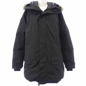 Pre-owned Canada Goose Nylon Small Leather Goods Langford Down Jacket