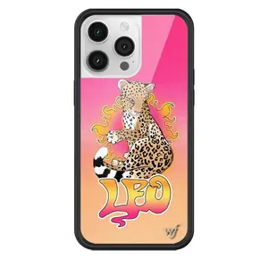 Wildflower Cases - Leo, Limited Edition iPhone Case | Protection Lion Fierce Leopard Pink Trendy Zodiac