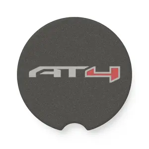 GMC AT4 Soapstone Car Coaster, Auto Accessories, Gift for Car Enthusiasts