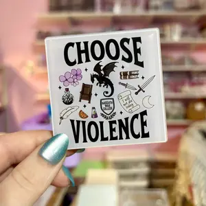 Choose Violence 4-inch Pin