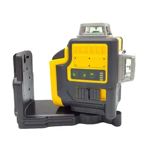 2025For DeWALT 20V Battery Laser Level 12 Lines Horizontal & Vertical Green Light Level Meter 3 Sides*360 Degree Self-Leveling Tools