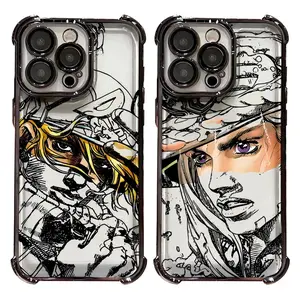 J-JOJO'S B-BIZARRE A-ADVENTURE Hot J-JOJO Phone Cases For iPhone 17 Air 16 15 14 13 12 11 Pro Max Plus Samsung S26 S25 S24 S23 S22 Plus Ultra Back Shockproof Protective Cover Protection