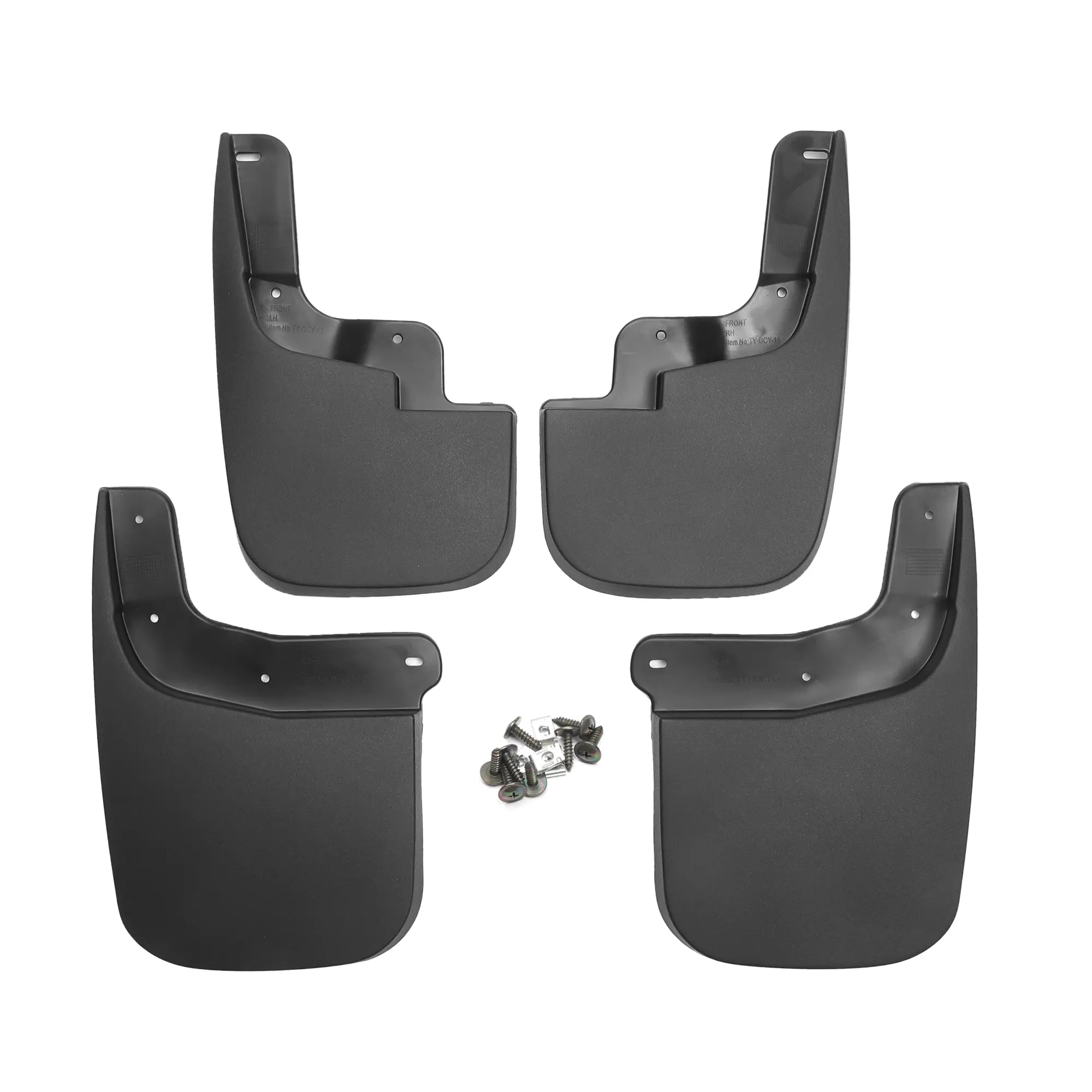 Mud Flap Splash Guard for GMC Canyon 2015 - 2019 Durable | Front & Rear Side Mudflaps with Mount Accessor 1 Set