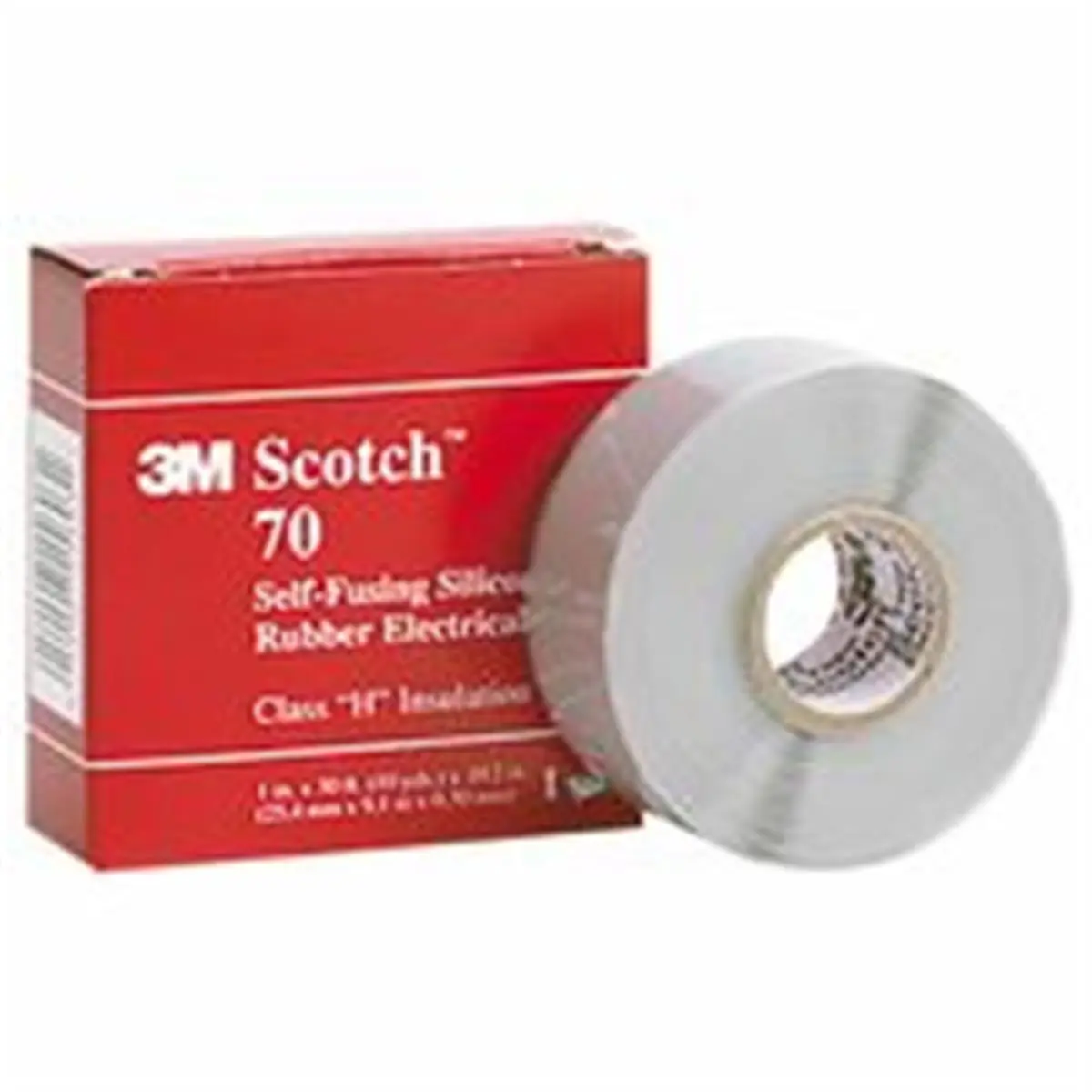 Self-Fusing Silicone Rubber Electrical Tape Roll - Seamless Adhesive Insulating Tape, 1x30ft Size, Sky Blue Gray, Quick Bonding, Arc Prevention, Abrasion-Resistant, Extreme Low-Temperature Workable, Tracking Protection