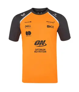 McLaren F1 2025 Men's Team T-Shirt - Papaya/Phantom
