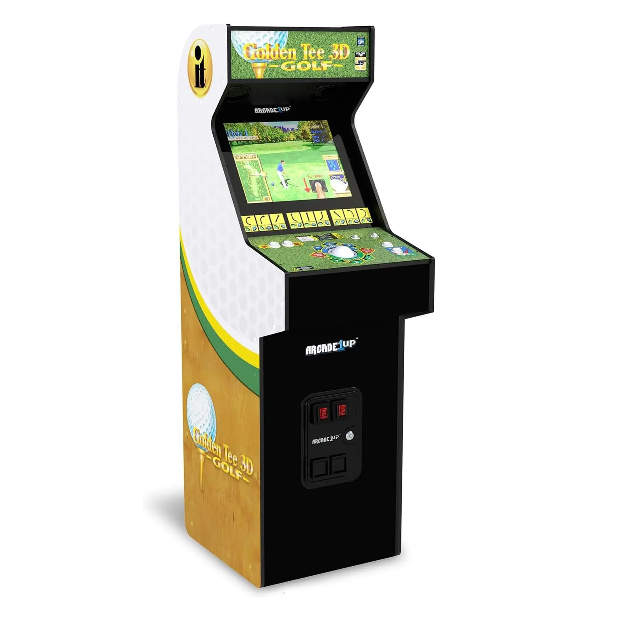Golden Tee 3D Deluxe Arcade Machine Golden Tee 3D Deluxe Arcade Machine