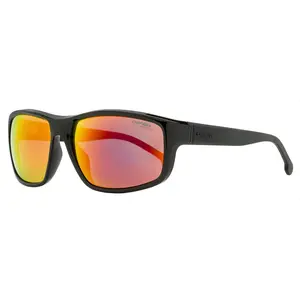 Carrera Sporty Rectangular Sunglasses 8038/S OITUZ Black 61mm