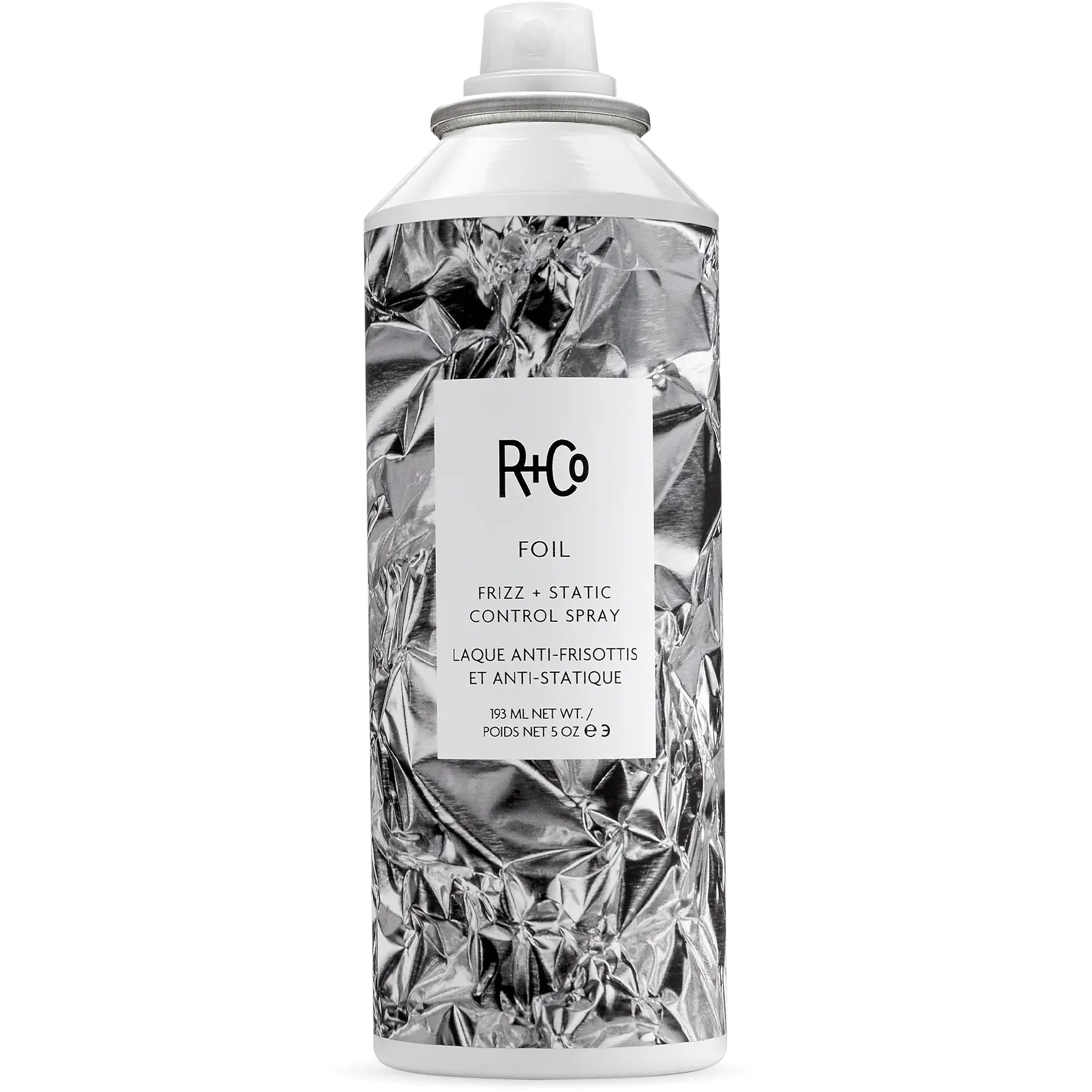 RandCo FOIL Frizz + Static Control Spray - 9 mL for Frizz Control and Static Hair Smoothing