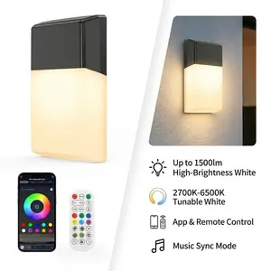 Outdoor Solar Lights for Yard Garden Decoration, Color Changing Pathway Lights, Solar Powered Waterproof Landscape Light, Ground Stake LED Lights for Walkway