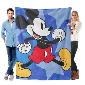 Disney Mickey Mouse Air-Conditioned Cooling Blanket 60'‘X50’‘ Comfortable Design for Cool Experience
