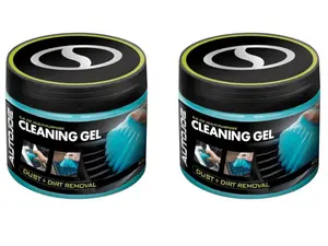 Auto Joe 2-Pack Multi-Purpose Cleaning Gel for Dust and Dirt Removal, 5.6 Ounces