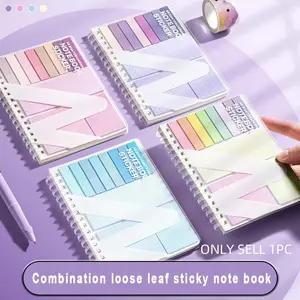 60-Piece Office Supplies Set, Convenient Sticky Notes, Bullet Journal, School & Office Notebook, Essential Stationery Items