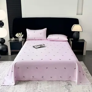 High-Quality Flat Sheet, Soft and Smooth, Breathable and Lightweight, Suitable for All Seasons, Ideal for Bedroom and Guest Room