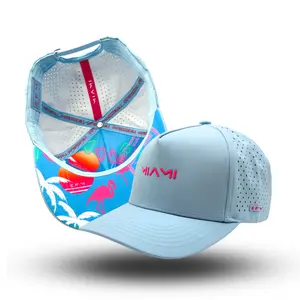 Miami Hydro Performance Snapback Hat Cap Adjustable Snapback Cap