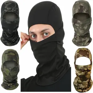 Face Masks Motorcycle Head Cover Full Face Mask Neck Gaiter Versatile Breathable Stretchy Balaclava Hat for Men And Women Suitable for Outdoor Activities Like Cycling Running Hiking Fishing And Skiing Providing Full Face Coverage And Sun Protection