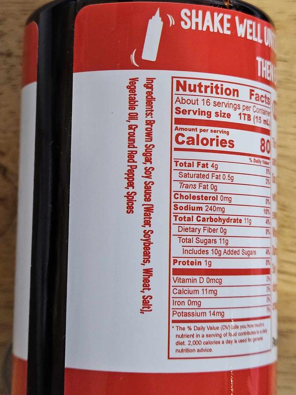 Dumpling Daughter Spicy Sweet Soy 8 OZ Flavor Sauce Chinese