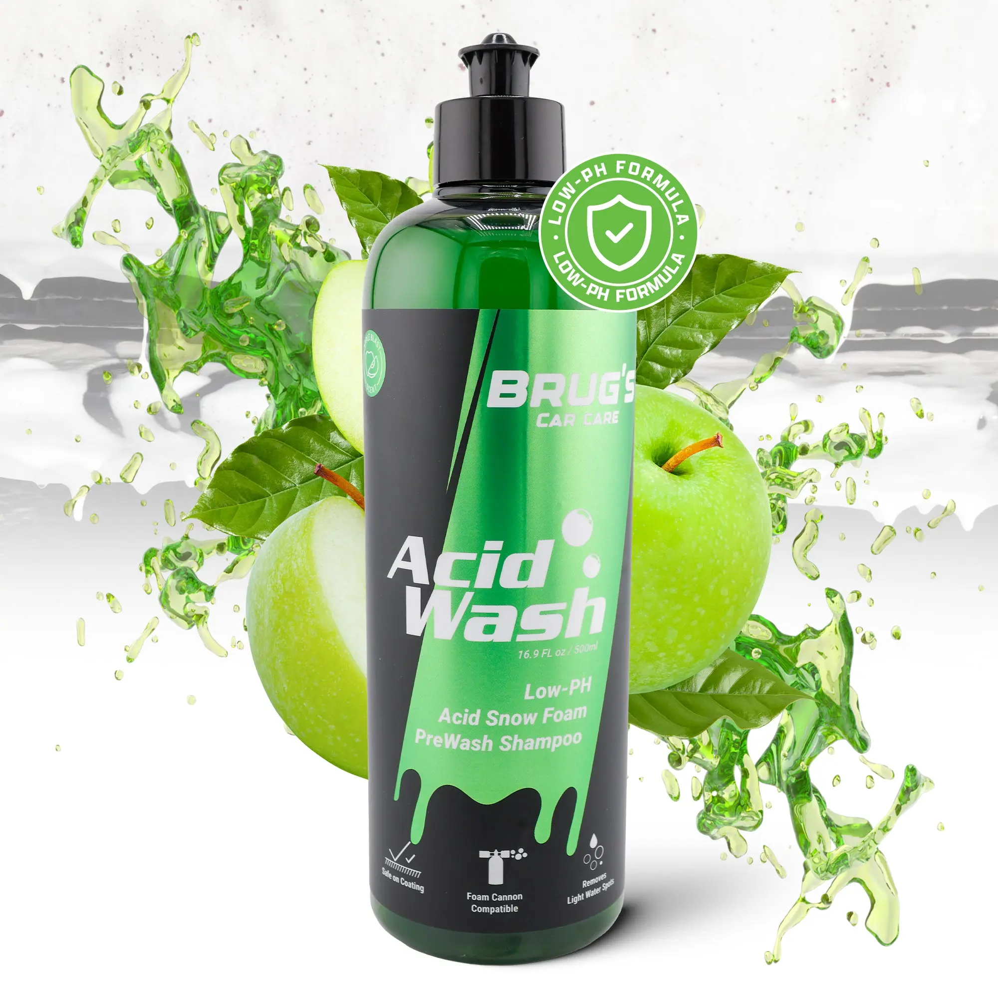Brug's® AcidWash – Low pH Pre-Wash Foam Brug's® AcidWash – Low pH Pre-Wash Foam