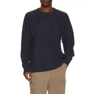 Rhythm Patchwork Sweater in Vintage Navy