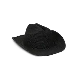 Raffia Cowboy - Noir Raffia Cowboy - Noir