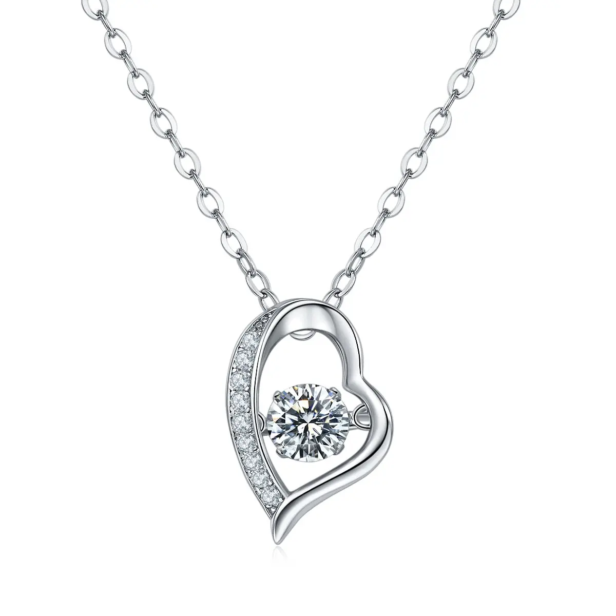 Moissanite Jewelry Necklace Pendant