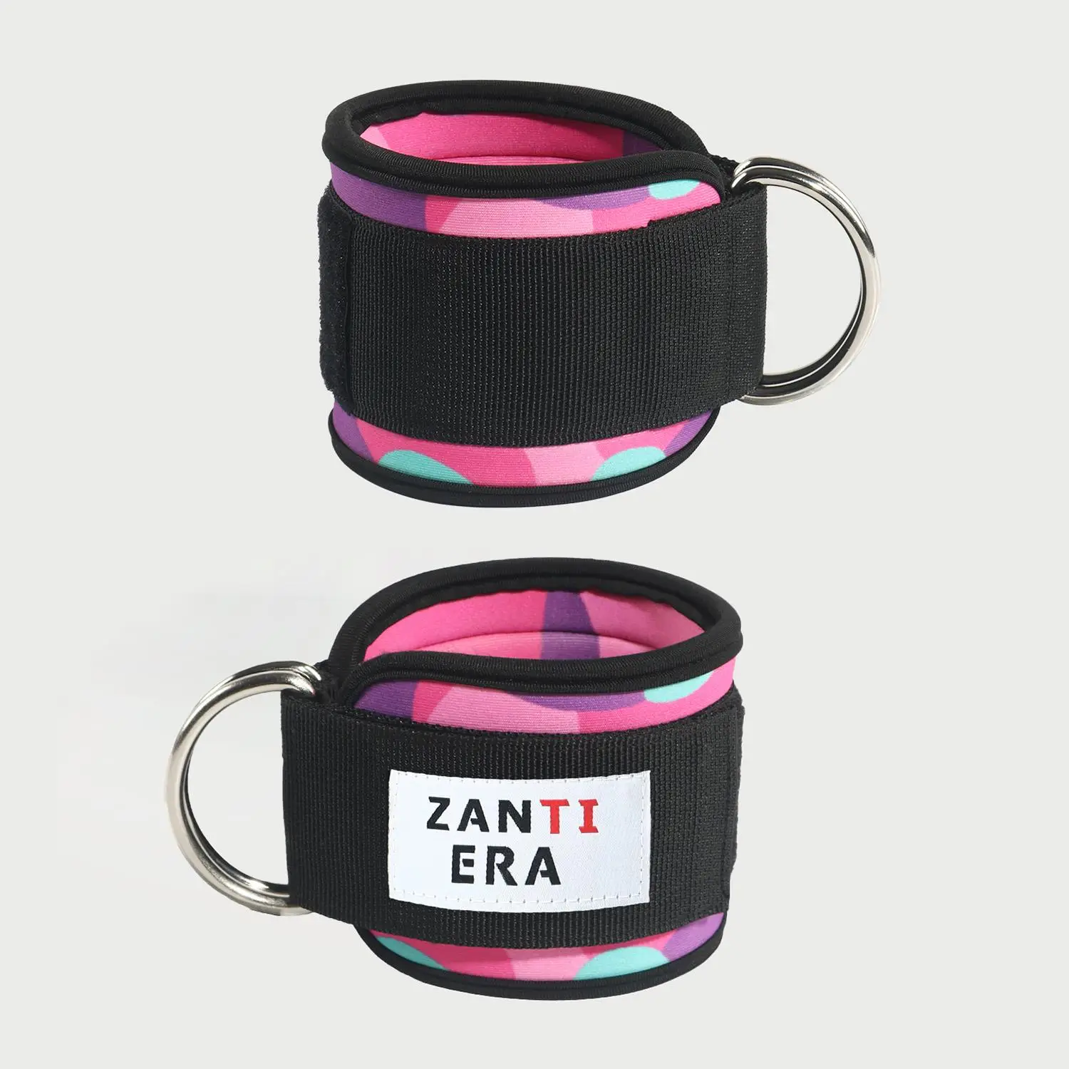 Ankle Strap for Cable Machine Attachment, 1 Count Adjustable Ankle Strap for Men and Women