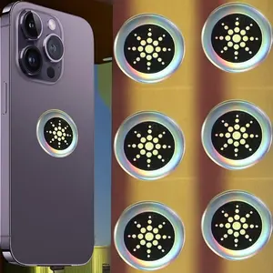 (12 PCs) EMF Stickers Blocker Neutralize Shield Protection from Cell Phones cased and Electronic Devices WiFi 5G Tablets Laptops Computers TV Monitors