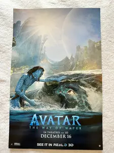AVATAR: THE WAY OF THE WATER - 11"x17" D/S Original Promo Movie Poster MINT 2022 James Cameron