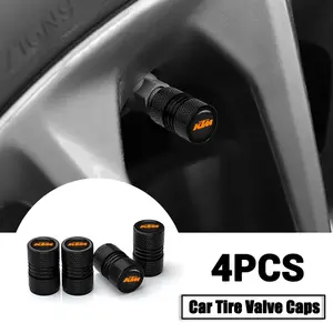 Ktm Adventure Super Duke 390 1290 790 890 Valve Cap, Aluminum Material, Ready to Race Motorcycle Wheel Tyre Cover Caps, Set of 1