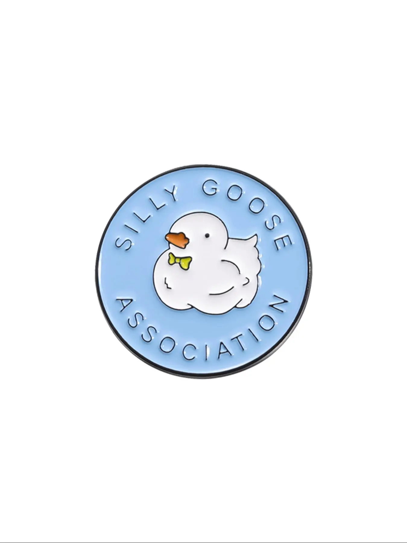 Cartoon Goose Design Brooch, Cute Animal Badge for Daily Clothing Decor,  Enamel Pin Suitable for Backpacks, Jeans, Scarves, Hats Decoration, Alloy Brooch Pin, Brooch Pin Clip