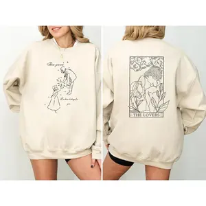 A Heart's A Heavy Burden 2 Side Hoodie, Sweatshirt, Howl and Sophie Shirt, Howls Moving Castle Sweatshirt, Howl and Sophie Hoodie, Anime Shirts