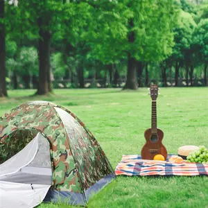 3-4 Person Camping Dome Tent Camouflage 3-4 Person Camping Dome Tent Camouflage