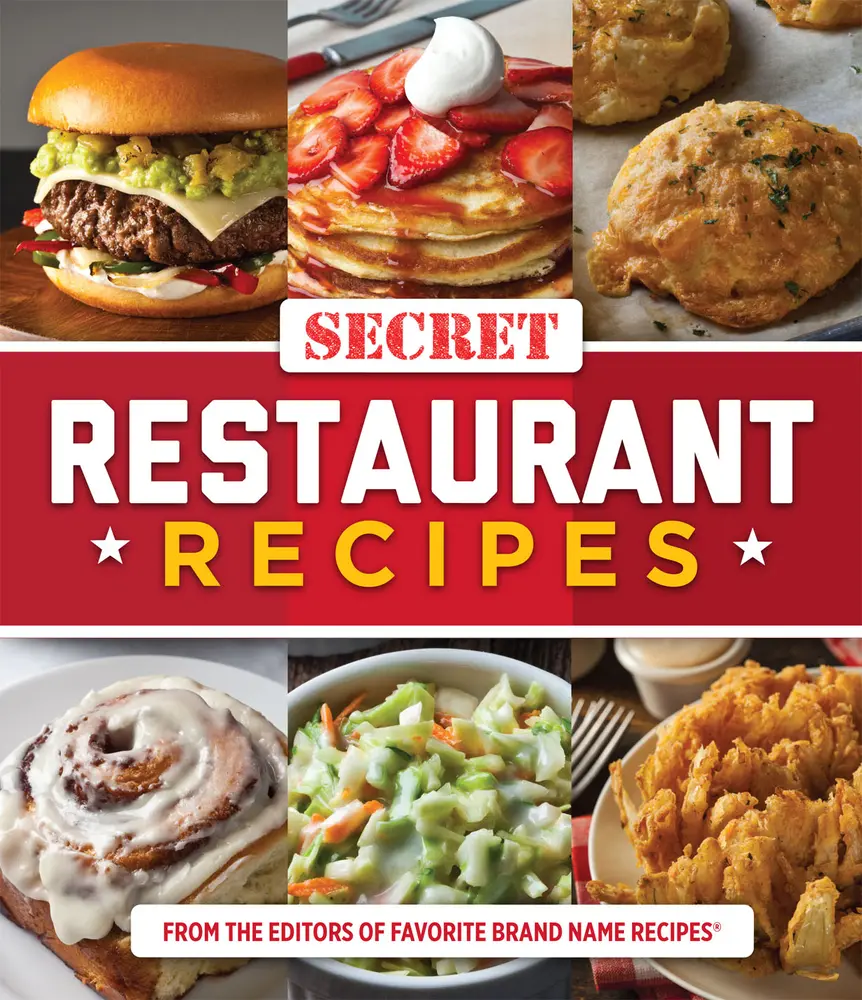 USED Book - Secret Restaurant Recipes by Publications International Ltd (Paperback) - english