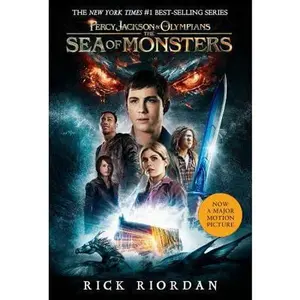 USED-Percy Jackson and the Olympians, Book Two: The Sea of Monsters (Movie Tie-In Edition) by Rick Riordan (Paperback)