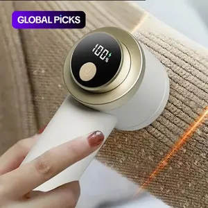 Electric Lint Remover with Brush, Portable Rechargeable Household Fabric Shaver, 3-Speed Sweater Shaver for Fast Lint Removal, Durable for Socks, Coats & Bedding #GLOBAL PICKS