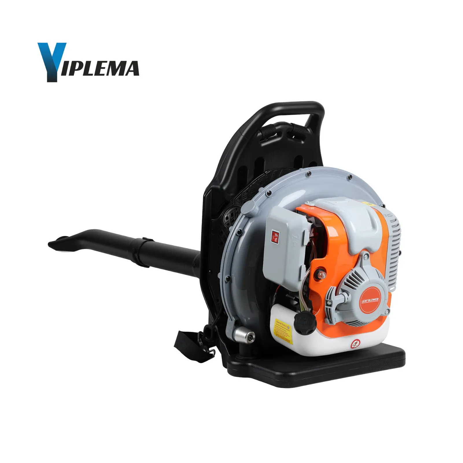 【Summerfinds】YIPLEMA 76.5CC 4-Stroke Backpack Gas Leaf Blower, Low Noise Quick Start Gas Powered Snow Leaf Blower, 76.5cc 4-Stroke High-Velocity Leaf Blower for Yard Garden