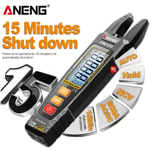ANENG PN129 Clamp Meter Set, suitable for electricians and mechanics; U-4000 Digital Tester, capable of measuring AC/DC current, resistance and capacitance; clamp meters, circuit testers, automotive circuit testers, voltmeters, multimeters