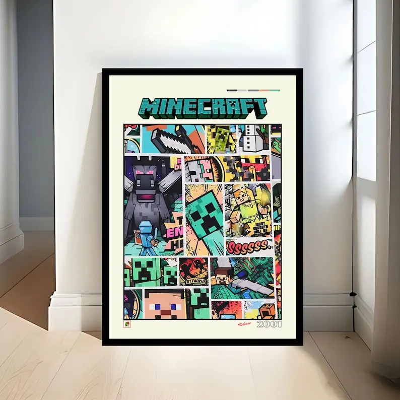 Minecraft Poster Minecraft Poster