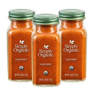 Simply Organic Cayenne Pepper 2.50 oz. (3 Pack) Simply Organic Cayenne Pepper 2.50 oz. (3 Pack)