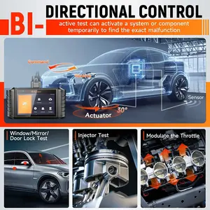 Vehicle Scanner - Portable and Handheld, Easy to Carry NT710 OBD2 Car Diagnostic Tools All System Bi-Directional Test IMMO A/F Adjust IMMO 30+ Reset ODB 2 Automotive Scanner