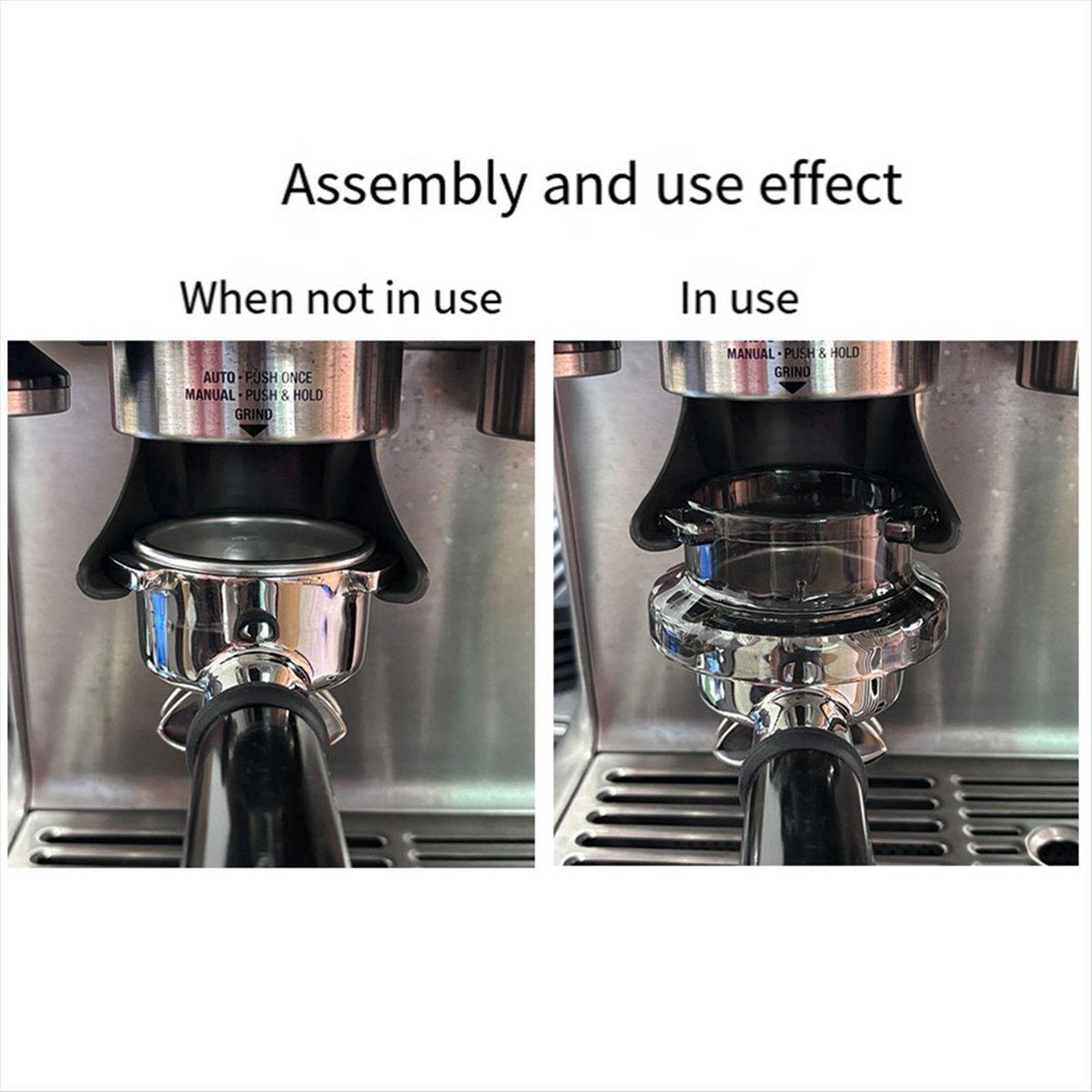 54mm Dosing Funnel for Breville Barista Portafilters, Espresso Coffee Accessories 54mm Dosing Funnel for Breville Barista Portafilters, Espresso Coffee Accessories