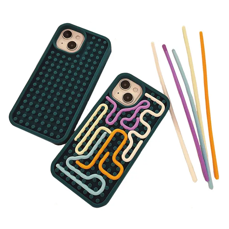 Get Your Giggles On with the Funniest Silicone Decompression Phone Case for iPhone 16 to 11 Pro Max!