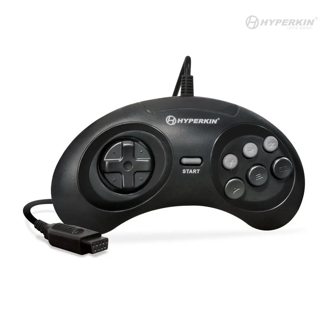 GN6 Premium Genesis 6-Button USB Controller for PC/Mac Gaming